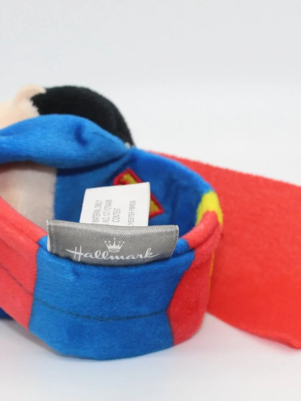 Hallmark Superhero Superman DC Comics Soft Plush Slap Bracelet Snappums Retired